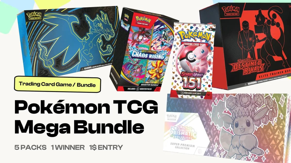 Pokemon TCG Mega Bundle. All yours 🔥