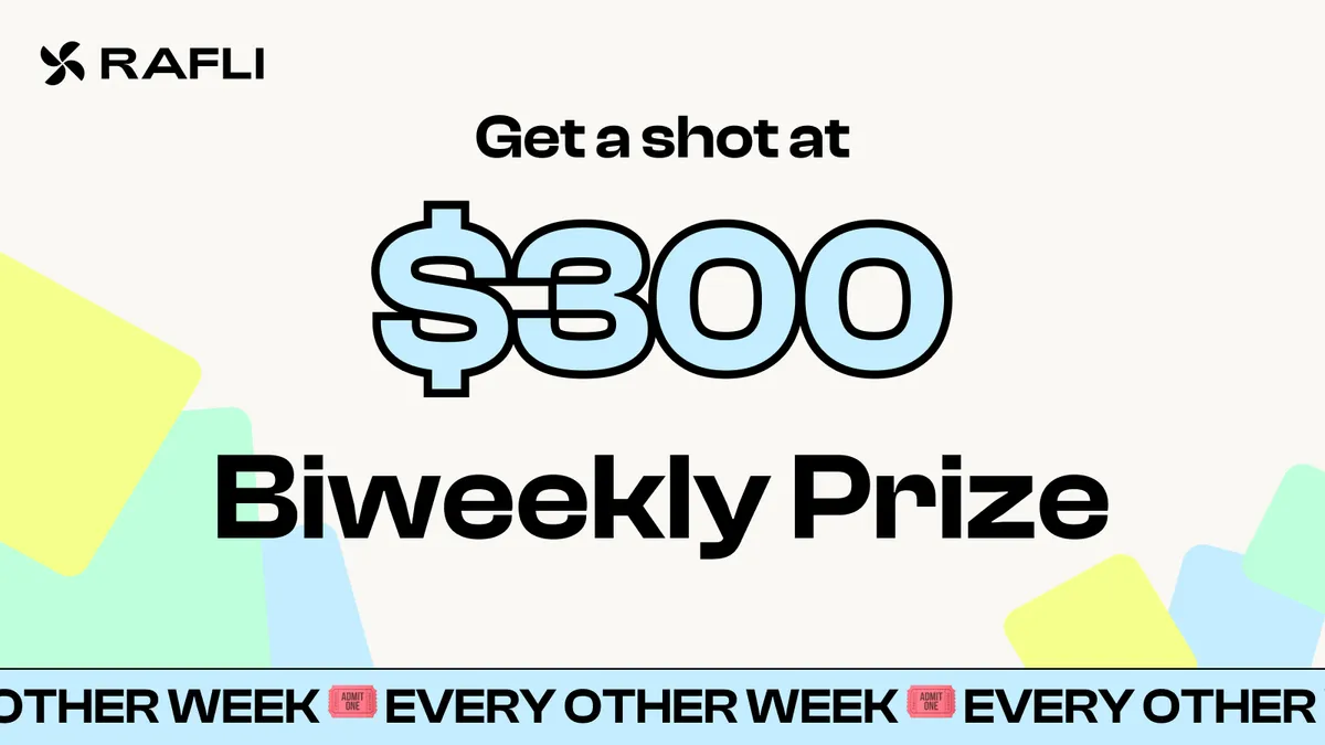 Biweekly Prize - $300 💰 (June 26)